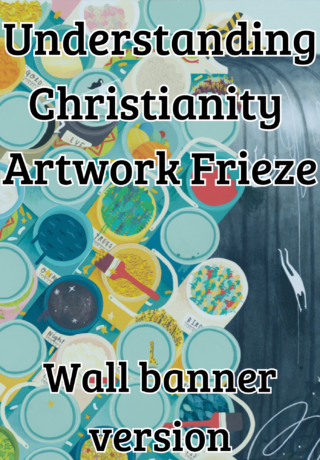 Understanding Christianity Artwork Frieze Wall Banner Version